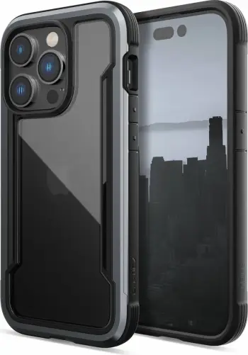 Mbështjellës Raptic X-Doria Shield për iPhone 14 Pro, MagSafe, i zi