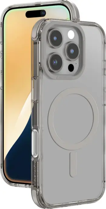 Mbështjellës AmazingThing Omni Mag Case për iPhone 16 Pro, Gri