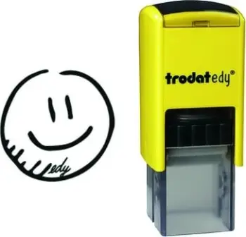 Stampë Trodat Printy 4922, motiv Smiley, e verdhë