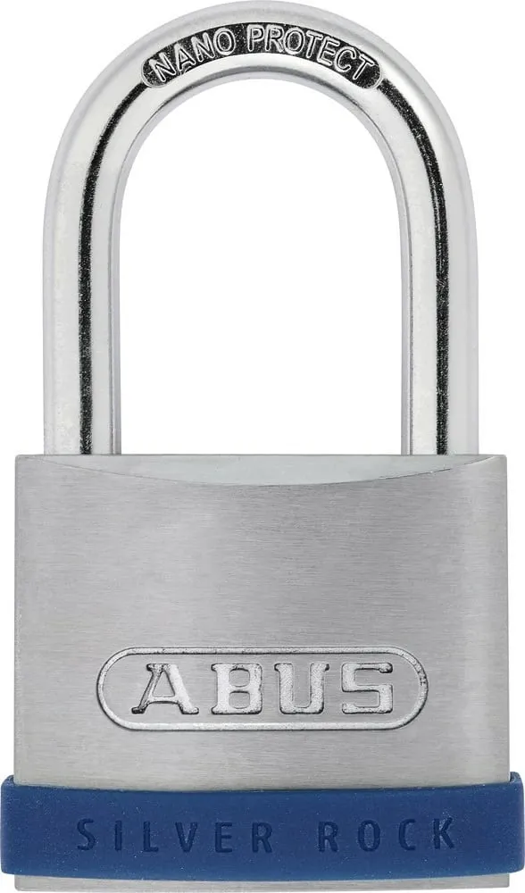 Dry Abus Silver Rock 5 40HB40 SL 5, klasik me çelës, blu dhe argjendtë - 1