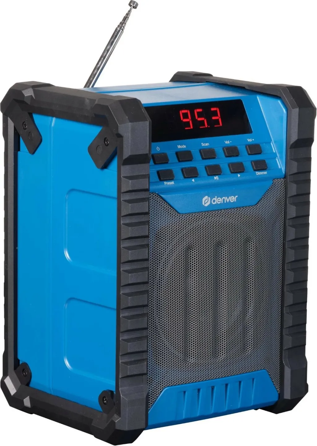 Radio Denver WRB-60, FM, Bluetooth, me bateri, blu - 3