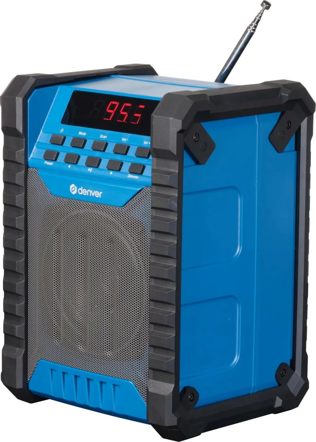 Radio Denver WRB-60, FM, Bluetooth, me bateri, blu - 4