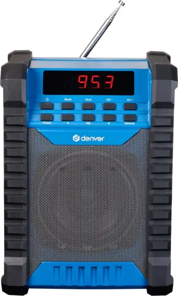 Radio Denver WRB-60, FM, Bluetooth, me bateri, blu