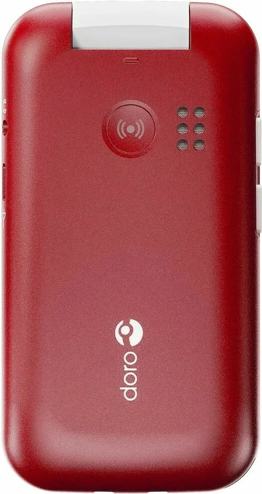 Celular Doro 2880, Clamshell, Single SIM, 320 x 240 pixels, Bluetooth, 1000 mAh, Kuq, Bardhë - 6