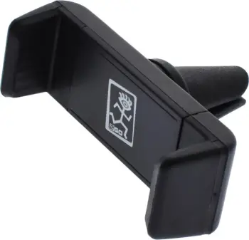 Mbajtës pasiv 2GO 795180 për celular ose navigator, 360°, kapje me shtrëngim, deri 9 cm, i zi