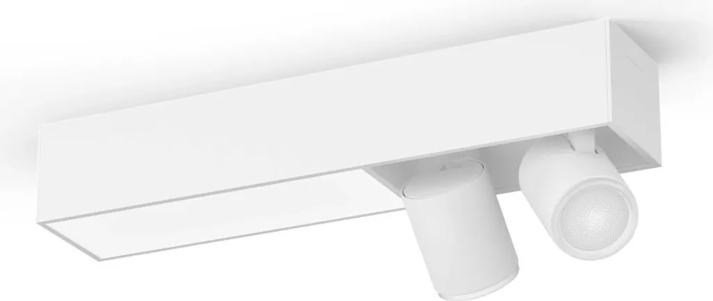 Dritë tavani Philips Hue Centris 2-spot, Smart, Bluetooth, LED, Metal, Bardhë - 3
