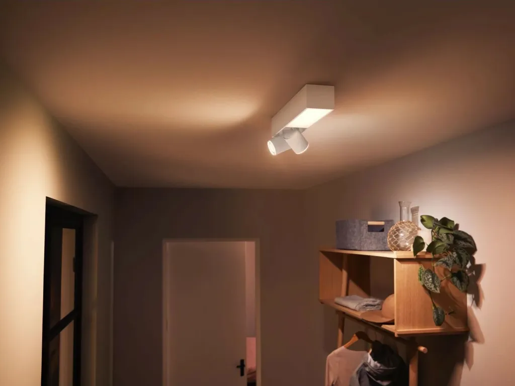 Dritë tavani Philips Hue Centris 2-spot, Smart, Bluetooth, LED, Metal, Bardhë - 4