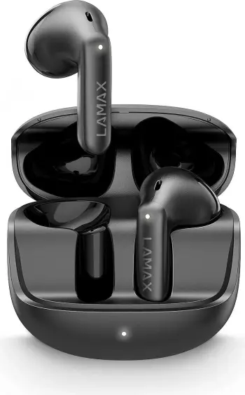 Kufje Lamax In-Ear Tones1, Bluetooth 5.3, 40 orë bateri, të zeza