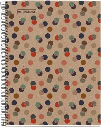 Fletore MAUL A615499, A4, 80 fletë, pattern, shumëngjyrëshe
