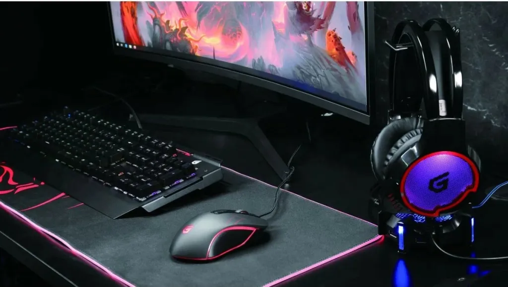 Tastierë gaming Conceptronic, mekanike, RGB, Blue Switch, QWERTY PT, e zezë - 2