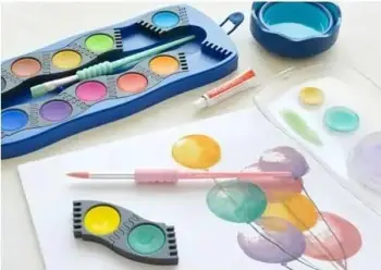 Set brushash Faber-Castell 481620, sintetik, 4 copë