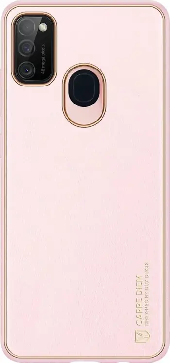 Mbështjellës Dux Ducis Yolo për Samsung Galaxy M30s, rozë