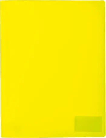 Dosje plastike HERMA Fastener A4, polipropilen, set 3 copë, neon e verdhë