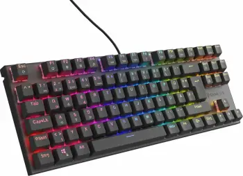 Tastierë gaming Genesis THOR 303 TKL, mekanike, RGB, QWERTZ, e zezë