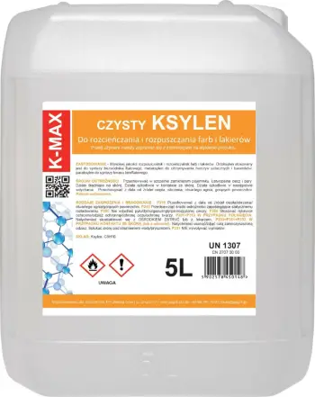 Tretës organik ksileni GSG24 K-MAX 5L për bojëra dhe llakë