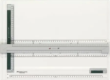 Tabelë vizatimi Faber-Castell TK-SYSTEM A3, plastikë, e bardhë - 1