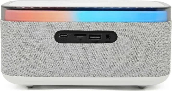 Radiobudilnik Denver FM, Bluetooth, karikim wireless, gri - 3