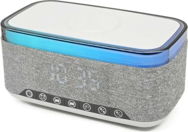 Radiobudilnik Denver FM, Bluetooth, karikim wireless, gri - 6