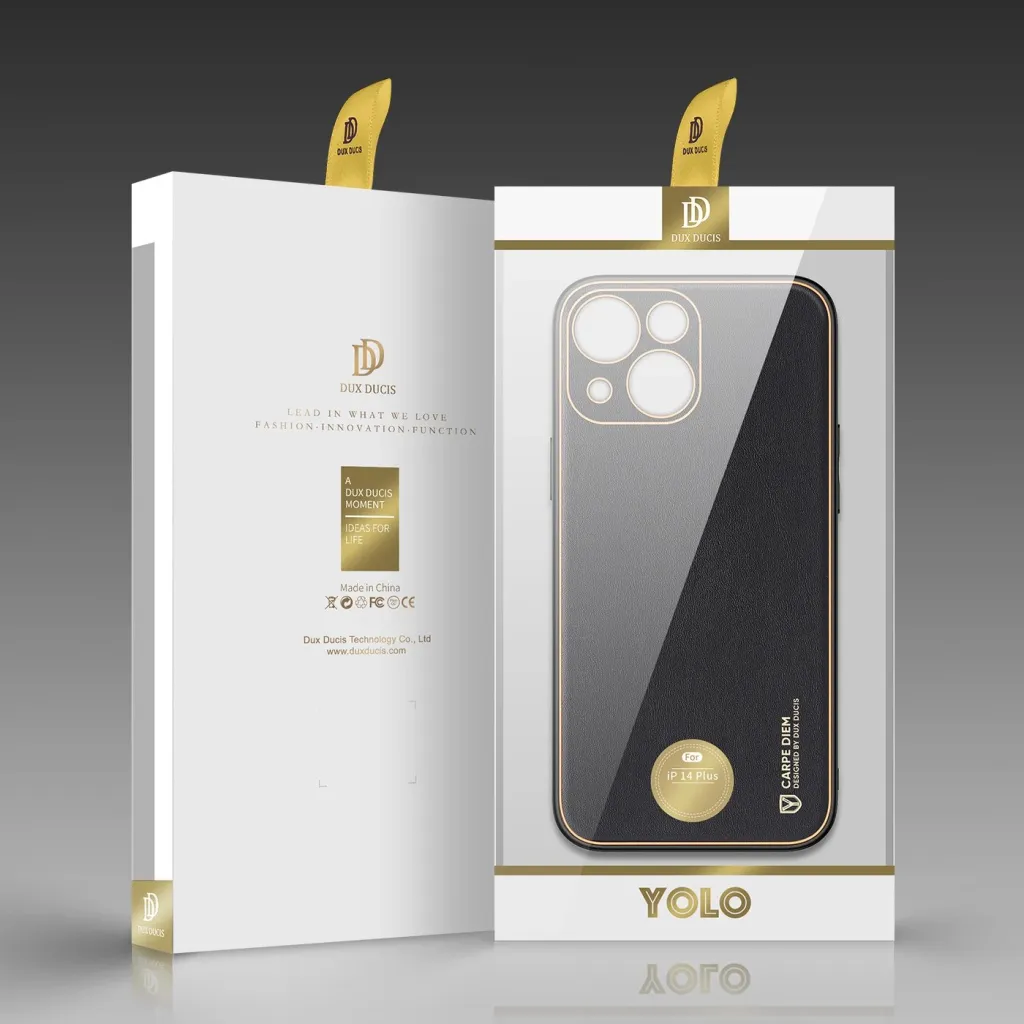 Mbështjellës Dux Ducis Yolo për iPhone 14 Plus, Zi - 5
