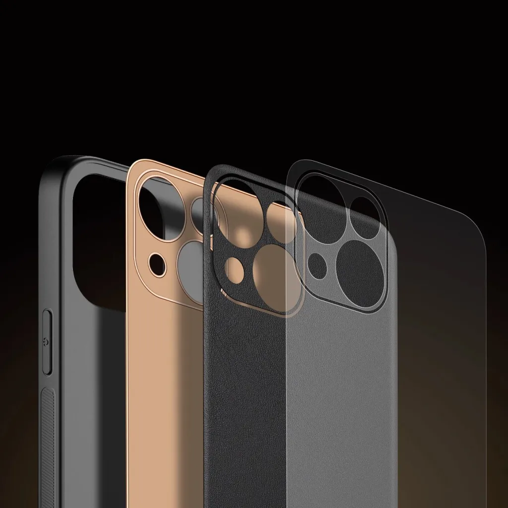 Mbështjellës Dux Ducis Yolo për iPhone 14 Plus, Zi - 9