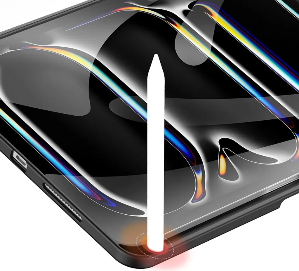 Mbulesë tablet DUX DUCIS Domo Series për iPad Pro 11 M4, funksion stand, me mbajtëse stylus, e zezë - 14