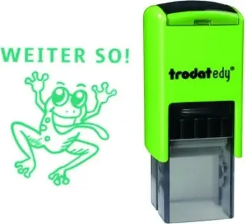 Stampë Trodat Printy 4922, motiv bretkosë, ngjyrë e gjelbër