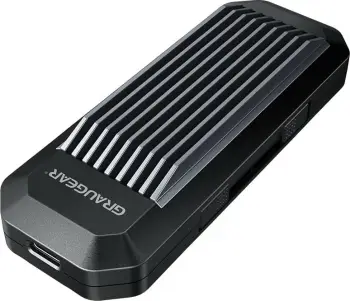 Kasë SSD GrauGear M.2 NVMe/NGFF, USB 3.2 Gen 2, e zezë