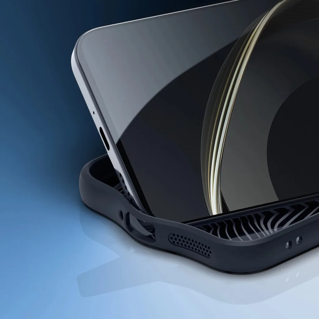 Mbështjellës Dux Ducis Aimo për Huawei Nova 12, zi - 9