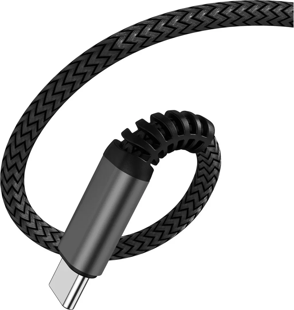 Kabllo USB C 4smarts 456266, 1.5 m, 0.48 Gbit/s, e zezë - 5