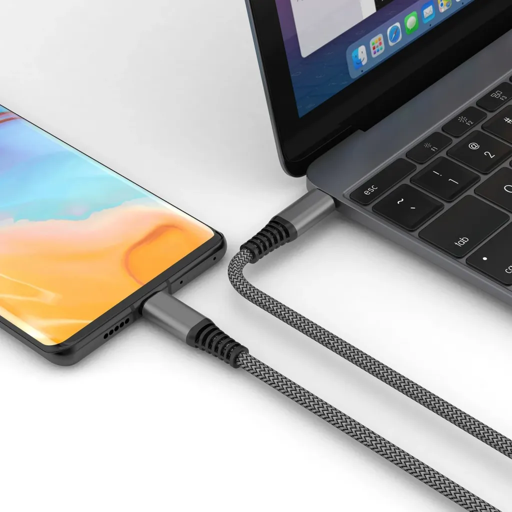 Kabllo USB C 4smarts 456266, 1.5 m, 0.48 Gbit/s, e zezë - 10