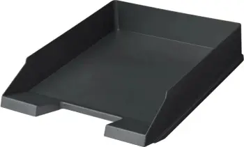 Tabakë dokumentesh Herlitz 50033942, plastikë, formati A4 C4, antracit