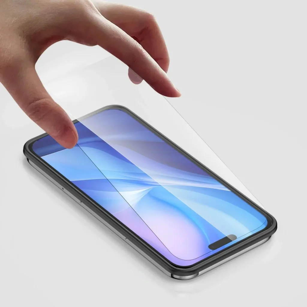 Mbështjellës ekrani 4smarts 541201, Apple, iPhone 16 Pro, Drop proof, Impact resistant, Scratch resistant, Transparent - 4