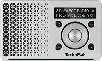 Radio digjitale TechniSat DigitRadio 1, argjend