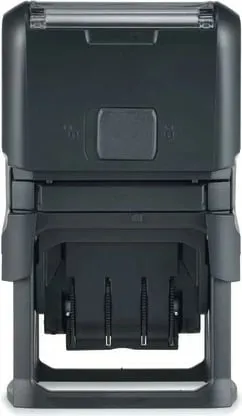 Stampë Trodat Printy 4750, tekst i gatshëm, e zezë/çelik inox - 3