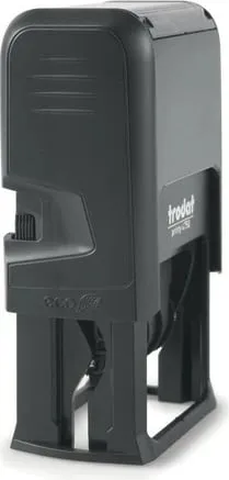Stampë Trodat Printy 4750, tekst i gatshëm, e zezë/çelik inox - 4