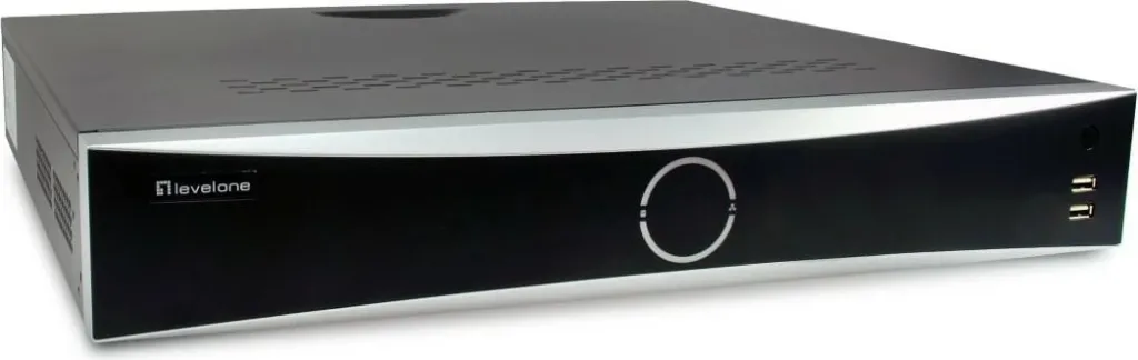 NVR Level One NVR-0411, 32 kanale, PoE, 10TB, zi/gri - 1