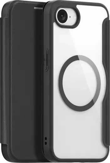 Mbështjellës Dux Ducis Skin X Pro për iPhone 16e, me MagSafe, i zi