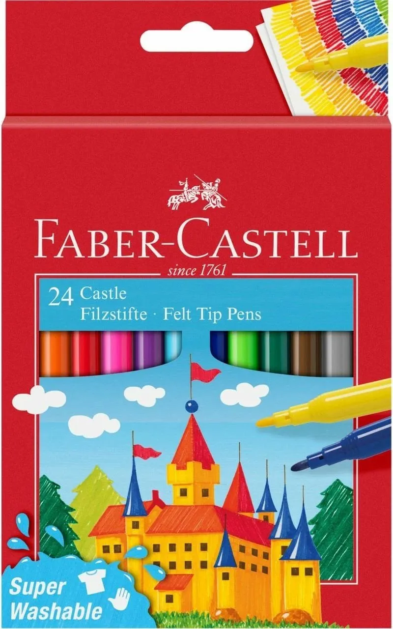 Set fllamastera Faber-Castell, 24 copë - 1