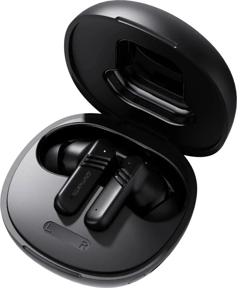 Kufje TWS 4smarts SkyBuds Screen Pro ANC, Bluetooth 5.4, ekran, të zeza - 2