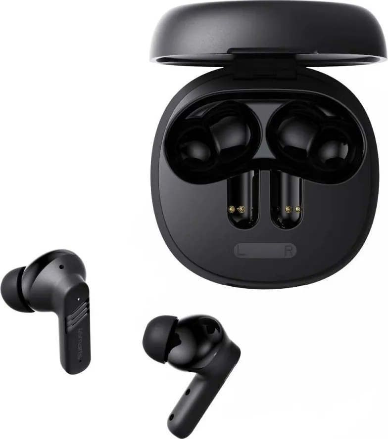 Kufje TWS 4smarts SkyBuds Screen Pro ANC, Bluetooth 5.4, ekran, të zeza - 3