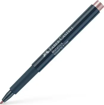 Marker metalik Faber-Castell 160789, fine tip, kissed by a rose