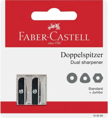 Mprehëse lapsash Faber-Castell 189099, manuale, metalike, 1 copë, argjend