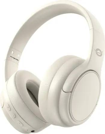 Kufje Conceptronic wireless BT 5.4, 30 orë, të bardha