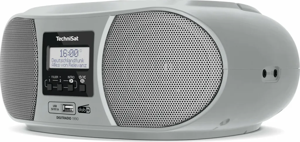 Radio digjitale TechniSat DigitRadio 1990, argjend - 3
