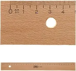 Rigorë druri Möbius+Ruppert 1930-0000, 30cm, beech, natyrale