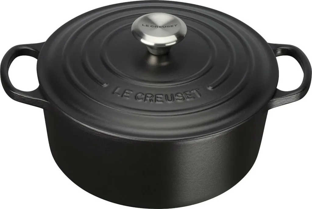 Tenxhere Le Creuset 21177240000430, 4.2L, gize, emal, e zezë - 1