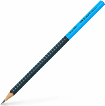 Lapsa Faber-Castell Grip 2001, dyngjyrëshe blu, 12 copë