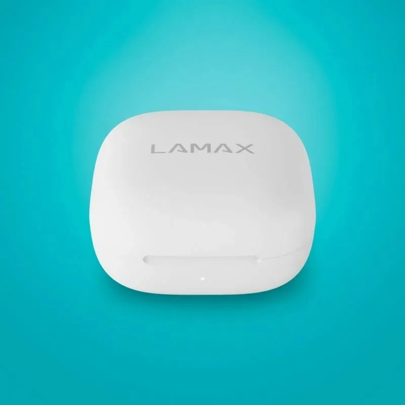 Kufje Lamax Clips1 Plus, wireless, Bluetooth 5.1, 40 orë, të bardha - 2