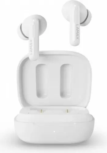 Kufje Lamax Clips1 Plus, wireless, Bluetooth 5.1, 40 orë, të bardha