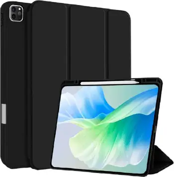 Mbështjellës folio 4smarts 541039, Apple iPad Pro 13" (M4, 2024), i zi